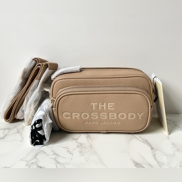 ❌SOLD ❌ New Marc Jacobs The Crossbody Bag Tan - Picture 2 of 11